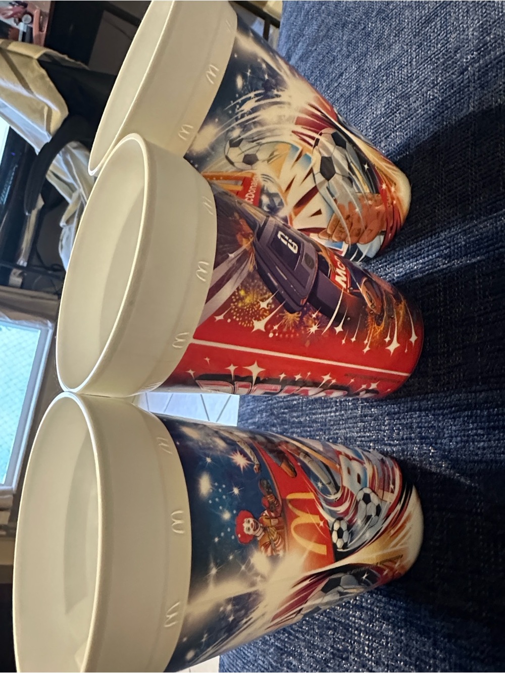 Set of 3 American team , FIFA World Cup Cups - Picture 8 of 9